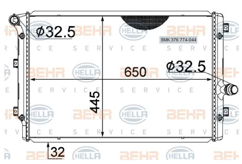 RADYATÖR%208MK376774044%20CADDY-III%20(10-)%202.0%20TDI%20GOLF-V%201.9%202.0%20TDI%20(BKD-BMM-CAYC)