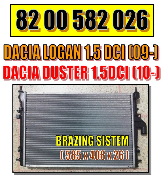 RADYATÖR%20RA0231050%20DUSTER%20(10-)%20LOGAN%20(06-)%201.5%20DCI%20KLİMALI