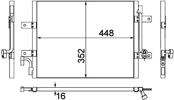 KLİMA%20RADYATÖRÜ%20010ABC040%20ALBEA%201.3%20JTD%20(450X350X16)