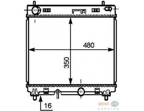 RADYATÖR%20342140%20YARIS%201.4 D%204D%2005-%20BRAZING%20MT