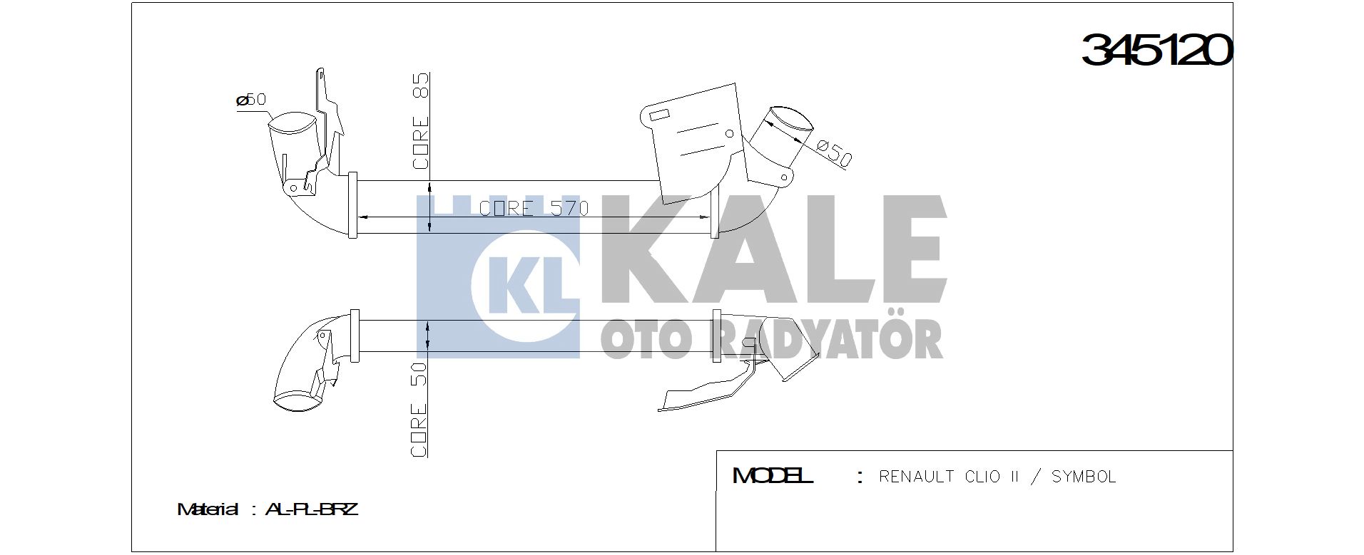 TURBO%20RADYATÖRÜ%20345120%20CLIO%20SYMBOL%2001-%20CLIO-II%2004-%201.5%20DCI