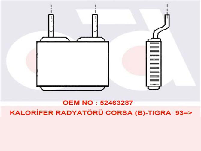 KALORİFER%20RADYATÖRÜ%20346685%20CORSA-B%20(93-00)%20TIGRA%20(94-98)%20COMBO%20(BRAZING)