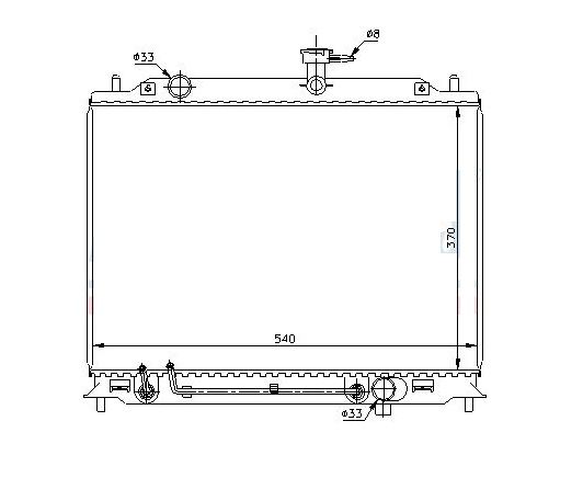 RADYATÖR%20369500%20ACCENT%20ERA%201.5%20CRDI%20(370x538x26)%20BRAZING%20MT