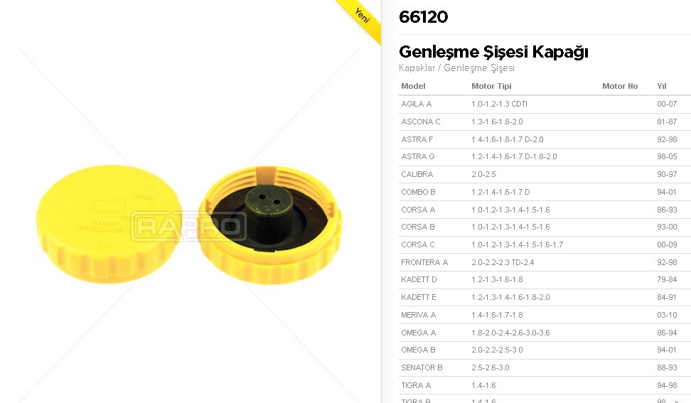 GENLEŞME%20KAVANOZ%20KAPAĞI%2066120%20ASTRA-F-G%20VECTRA-A%20CORSA-A