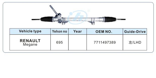 DİREKSİYON KUTUSU ELEKTİRİKLİ A0017888HT 3011313H MEGANE-II (A00017888 A0006038)