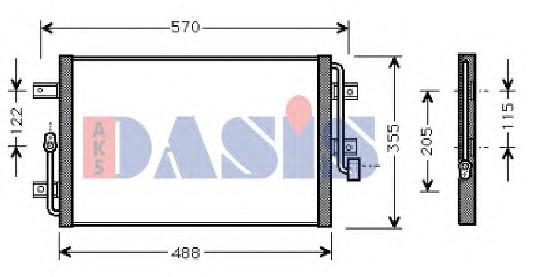 KLİMA RADYATÖRÜ 010ABC030 ALBEA 1.2 1.6 (445X350X16)