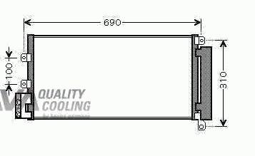 KLİMA RADYATÖRÜ 010ABC060 LINEA 1.3 JTD