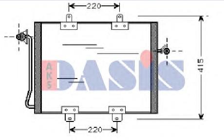 KLİMA RADYATÖRÜ 050ABC010 R19