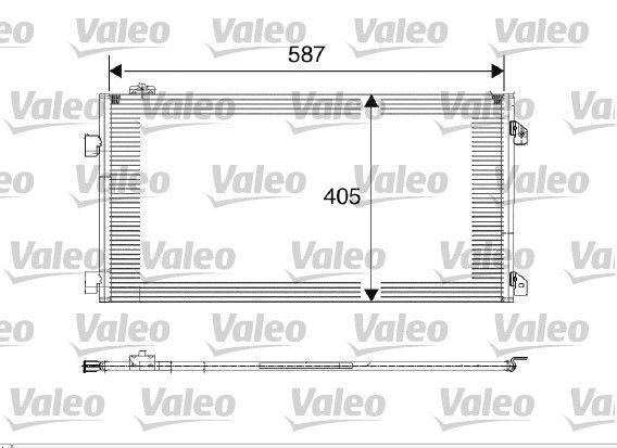 KLİMA RADYATÖRÜ 050ABC070 CLIO SYMBOL THALIA 1.5 DCI (04-) (300200)