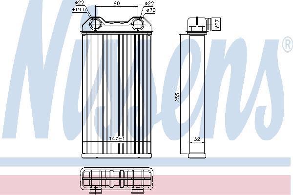 KALORİFER RADYATÖRÜ 346720 TRAFİK-II VIVARO 06 (BRAZING)