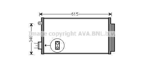 KONDENSER 347305 EGEA 1.4 BENZİNLİ AL/PL/BRZ