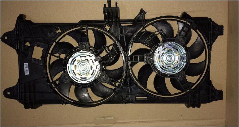 FAN MOTORU + DAVLUMBAZ 351310 DOBLO 1.3 MJET 03- 1.9JTD EURO3 (ÇİFT MOTORLU)