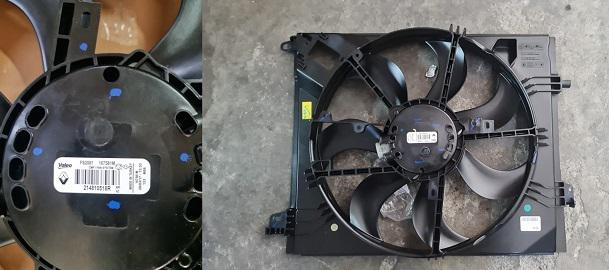 FAN MOTORU + ŞASE + PERVANE 214810518R MEGAE-IV TALISMAN ( 214813939R )