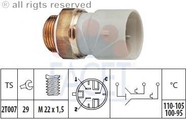 FAN MÜŞÜRÜ 202355885 VECTRA-A ASTRA-F (3 FİŞ) (95-110)