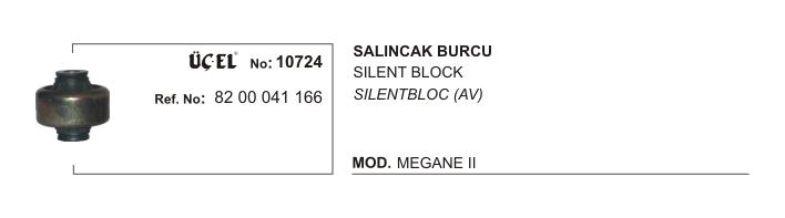 SALINCAK BURCU 10724 MEGANE-II 8200041166