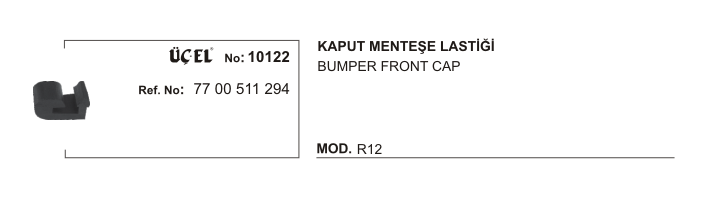 KAPUT%20MENTEŞE%20LASTİĞİ%2010122%20R12%207700511294