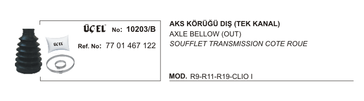 AKS%20KÖRÜĞÜ%20DIŞ%2010203B%20TEK%20KANAL%20R9%2011%2019%20CLIO-I%207701467122