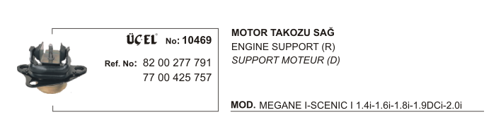 MOTOR%20TAKOZU%20SAĞ%2010469%20MEGANE-I%20SCENIC-I%208200277791%207700425757