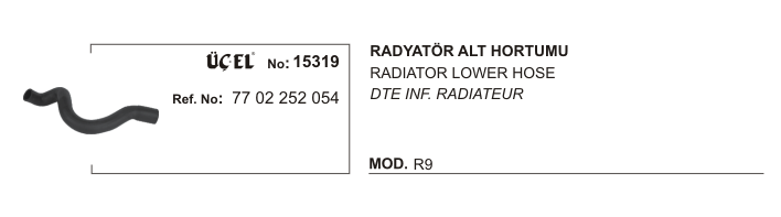 RADYATÖR%20ALT%20HORTUMU%2015319%20R9%207702252054