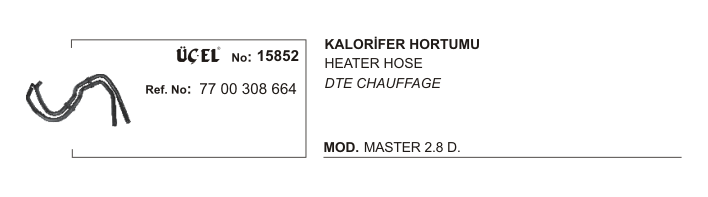 KALORİFER%20HORTUMU%2015852%20MASTER%202.8%20DTI%20S9W%207700308664