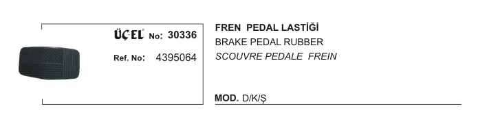 FREN%20PEDAL%20LASTİĞİ%2030336%20DKS%204395064