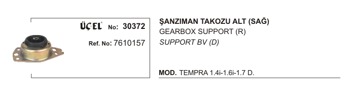 ŞANZUMAN%20TAKOZU%20ALT%2030372%20TEMPRA%20TIPO%201.1%201.4%201.6%201.7%20DS%207610157