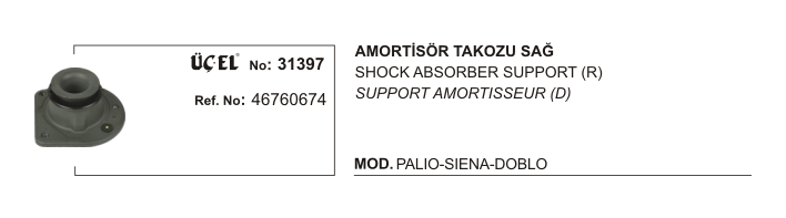 AMORTİSÖR%20TAKOZU%20SAĞ%2031397%20PALIO%20SIENA%20DOBLO%2046760674