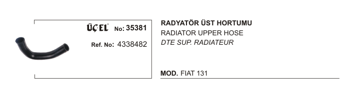 RADYATÖR%20ÜST%20HORTUMU%2035381%20M131%204338482