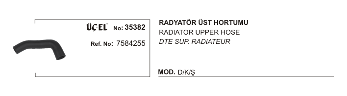 RADYATÖR%20HORTUMU%20ÜST%2035382%20DKS%207584255