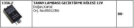 TAVAN%20LAMBASI%20GECİKTİRME%20RÖLESİ%201356.2%20DKS