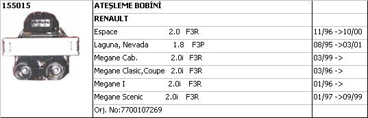 BOBİN%20155015%20ESPACE%20LAGUNA%20NEVADA%20MEGANE