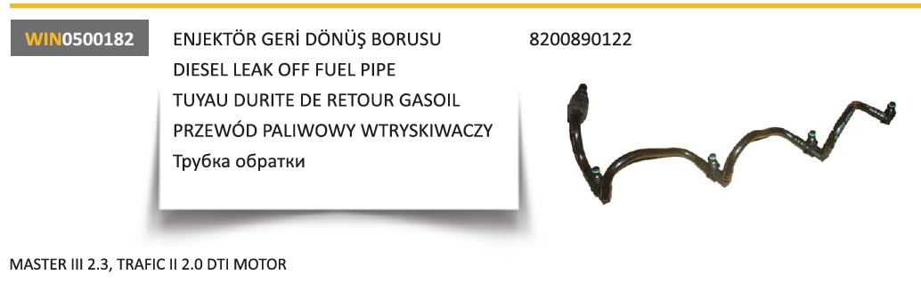 ENJEKTÖR%20GERİ%20DÖNÜŞ%20HORTUMU%200500182%20MASTER-III%202.3%20DTI%20TRAFIK%202.0%20DTI